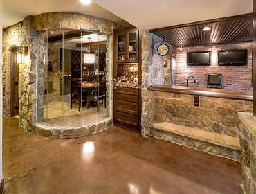 Basement Wine Cellar