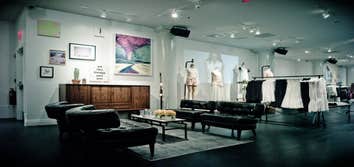 Aritzia Project in SoHo, NY The Canadian brand, Aritzia, has made its mark in Soho with a 10,000 sf flagship drawing in passersby and giving the shoppe