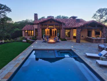 Custom home in wine country New construction