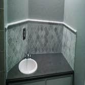 Marble tile Backsplash
