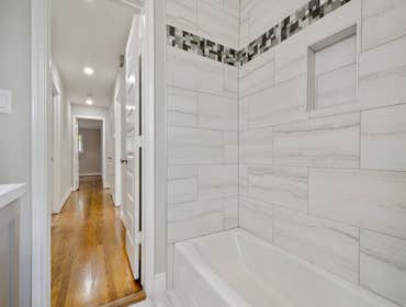 Complete Interior Renovation Full interior renovations of home. This extensive renovations included expanding the existing master bathroom within the 