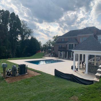5000 Square Foot Porcelain Pool