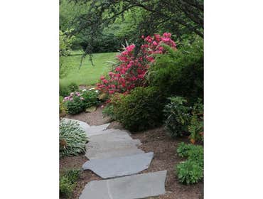 Flagstone Stepping Stone Path