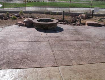 Tech-Noir Landscapes, Inc. Photos This display shows an array of fire pits, water features, and barbeques that add that special touch. Hard scape photo