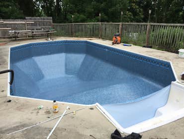 Photos from Jl Pool & Spa Services, Llc Liner changes