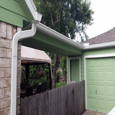 New LP SmartSide Siding, Replacement Windows & Seamless Gutters in Houston This is a Houston homeowner that wanted lower utility bills. We removed the 