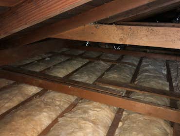 Attic insulation duct replacement - Stanton