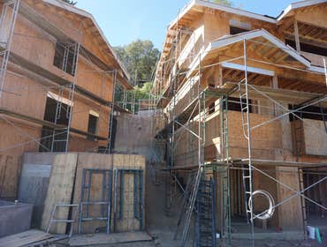 Photos by Allied Construction Builders Inc #1 Subdivision on a hillside, building 13 new homes