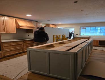 Getting the New Countertop