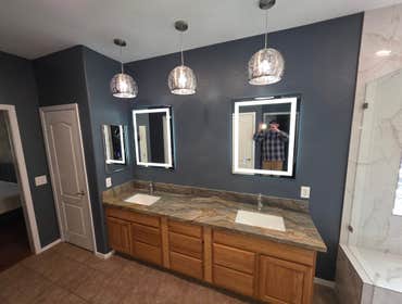 Photos by Mustache Approved Remodeling #1 Bathroom and kitchen remodeling projects serving the East Valley — Gilbert, Chandler, Mesa, Tempe, Scottsdale