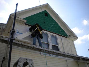 Hundred year old house, reside siding,soffit,fascia,and wraps