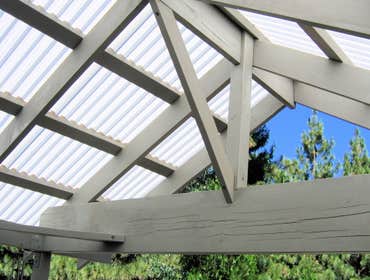 polycarbonate awning