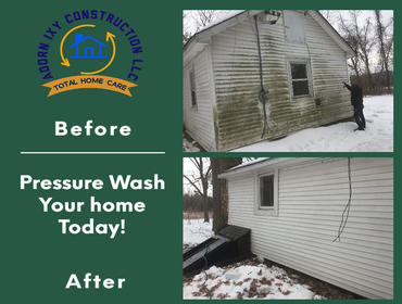 Photos by Adorn Ixy Construction LLC #1 Power wash, Sheet Rock repair, Door Hardware Install