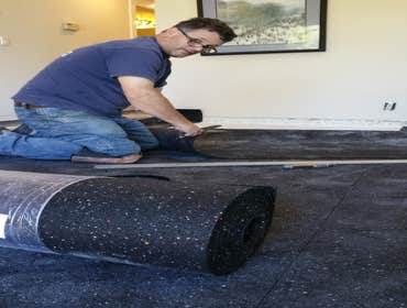 Soundproofing prior to hardwood floor installation