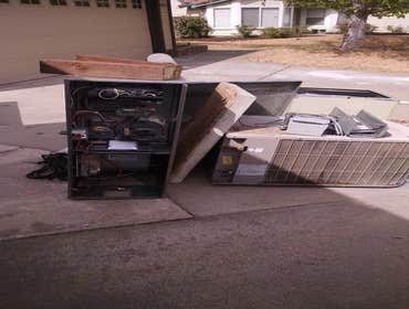 Old Equipment to be Recycled