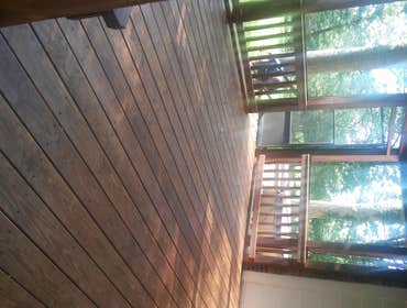 Stained & Cleaned Deck