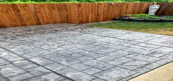 Stamped Concrete Patio