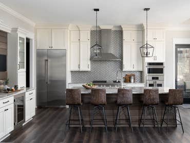 Coastal Charmer Our Indiana interior design studio worked with our client to create design concepts and source all of the selections for their luxury n