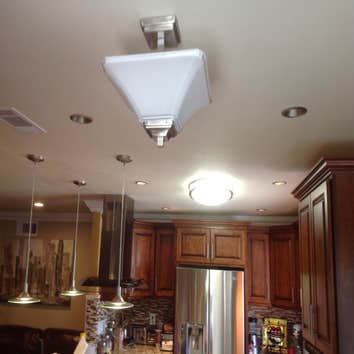 Remodeled kitchen