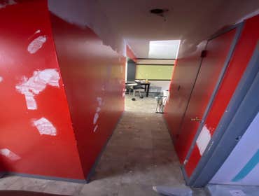 Hall leading to living room