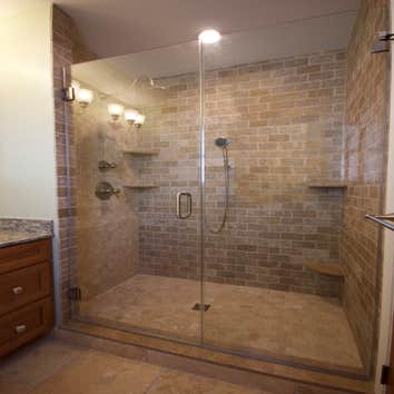 Alcove Glass Shower