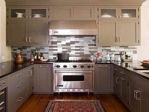 Grey Refinished Cabinetry