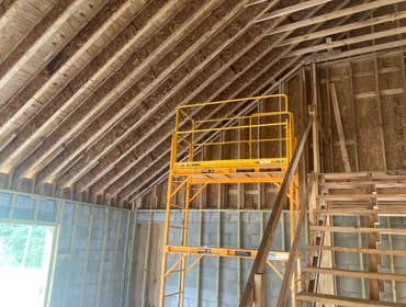 house framing, 2 story custom home