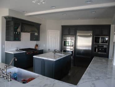 Renovations Plus/Black Coffee Cabinetry Custom cabinetry, kitchen remodels, bathroom remodels, offices/libraries, entertainment centers, wainscot, beam