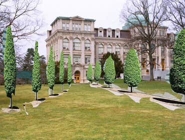 Proposal for NY Botanic Garden Landscape enhancement to historic Botanic Garden building