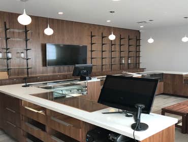 Balboa Ave Cooperitive 1200 SF Tenant Improvement for MMCC. Bulletproof building with full security, access control and brand new finishes.