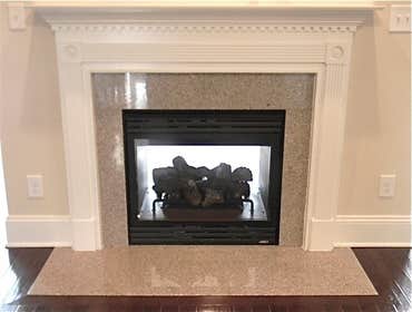 Example Outdoor Patio & Fireplace Remodels by Gold Marble Granite & Cabinets, LLC