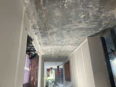 Photos by Vel dynasty builders and My Windows and Doors Contractor Inc Dab #1 metal framing drywall and taping