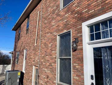 Photos by Jb Properties #1 Storm restoration project in Wheatridge, included roof, gutters, siding, windows, painting, masonry and light fixtures.