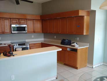 kitchen - before