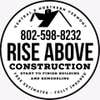 Rise Above Construction logo