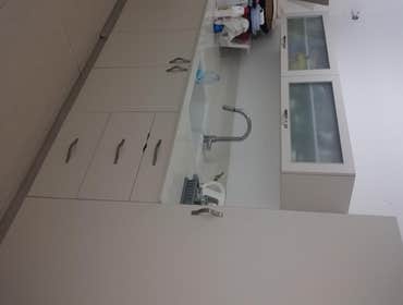 Kitchen remodeling Complete kitchen remodeling
Include tile installation backsplash countertop kitchen cabinet and upgrade electrical and the plu