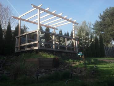 Backyard Pergola