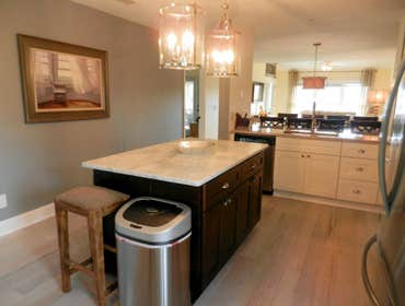 Espresso Kitchen Island
