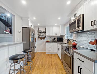Kitchen Remodel We are thrilled to share the story of one of our happy customer who chose us to complete their new galley kitchen remodel. Our team was