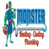 Monster Heating Cooling plumbing logo