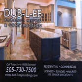 DUB-L-EE hard at work Some past plumbing, heating and cooling jobs done by DUB-L-EE LLC.