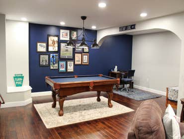 Complete Finished Basement by Mione Family Remodeling #3