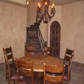 Faux finish on walls and ceiling for an aged plaster look
