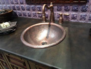 Leather Countertop
