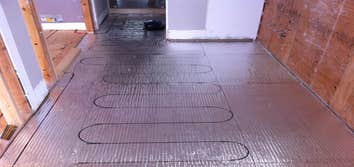 Radiant Heating Installation