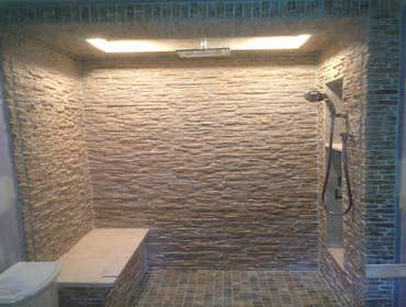 Cabana shower