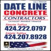 Date Line Concrete Contractors logo