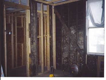 Project photos from Damico Construction Company Gutting and Restoring a Victorian home