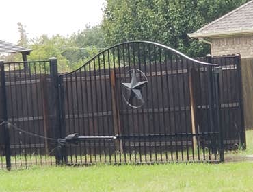 Iron Single Swing Gate