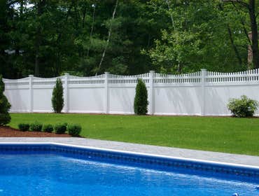 Vinyl fence Zionsville